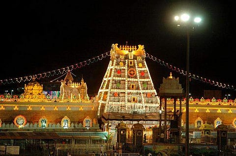 'ഈ തുക പശു സംരക്ഷണത്തിന്'; തിരുപ്പതി ക്ഷേത്രത്തിലേക്ക് ഒരു കോടി രൂപ സംഭാവന