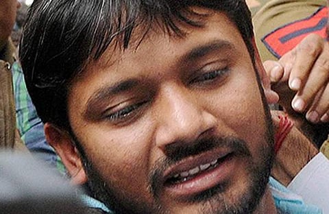 ലോങ് മാര്ച്ചിനു നേരെ ബിജെപി അക്രമം; കനയ്യയ്ക്കു നേരെ ചീമുട്ടയേറ്