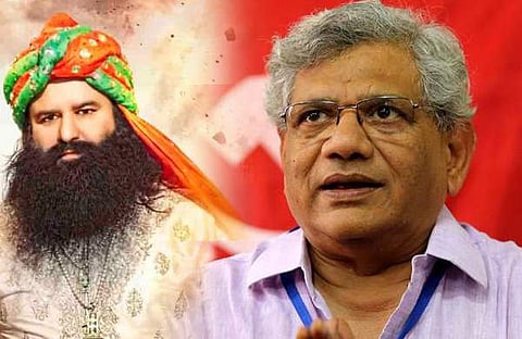 ബിജെപി സര്ക്കാര് റാം റഹീമിന് നല്കിയത് 50 ലക്ഷം; അവരില് നിന്ന് വേറൊന്നും പ്രതീക്ഷിക്കരുത്: സീതാറാം യെച്ചൂരി