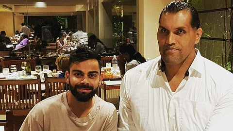 ഒരു അങ്കത്തിനുണ്ടോ? ദി ഗ്രേറ്റ് ഖലിക്കൊപ്പം ഇന്ത്യന് നായകന്