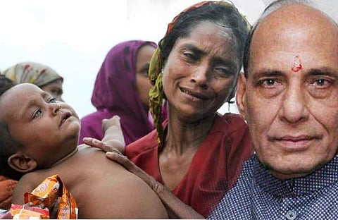 റോഹിങ്ക്യകള് അഭയാര്ത്ഥികളല്ല; അനധികൃത കുടിയേറ്റക്കാര്: രാജ്നാഥ് സിങ്