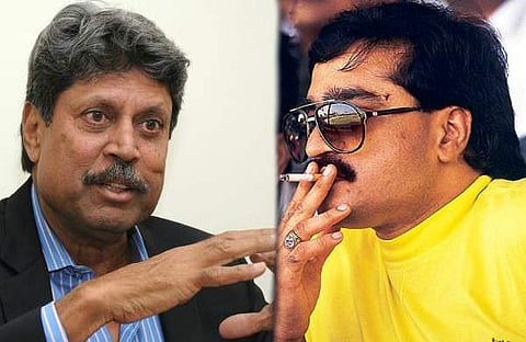 ഡ്രെസിംഗ് റൂമിലെത്തിയ ദാവൂദ് ഇബ്രാഹിമിനെ കപില്ദേവ് പുറത്താക്കി : ദിലീപ് വെംഗ്സര്കര്