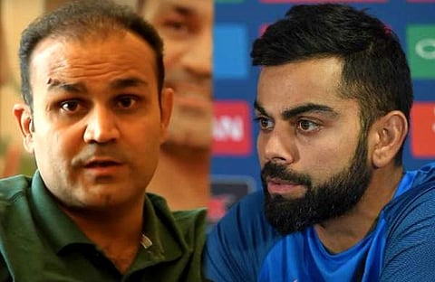 'രണ്ടാം ടെസ്റ്റിലും തോറ്റാല് ടീമില് നിന്നും മാറാന് തയ്യാറാകണം' : വിരാട് കോഹ്ലിക്കെതിരെ സേവാഗ്