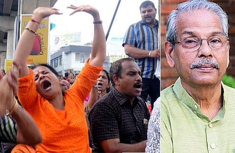 അയ്യപ്പന്റെ ബ്രഹ്മചര്യം തുമ്മിയാല് പോകുന്ന മൂക്കു മാത്രമെങ്കില് അതേപ്പറ്റി എന്തിനു വേവലാതിപ്പെടണം? സി രാധാകൃഷ്ണന്