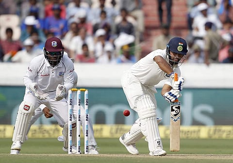 രഹാനെയ്ക്കും പന്തിനും അർധ ശതകം; പിടിമുറുക്കി ഇന്ത്യൻ മുന്നേറ്റം