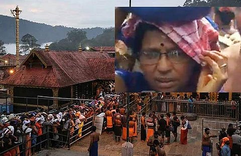 പ്രായത്തില് സംശയം; അന്പത്തിരണ്ടുകാരിയായ ഭക്തയ്ക്കു നേരെ പ്രതിഷേധ ശരണംവിളികള്; സംഘര്ഷം