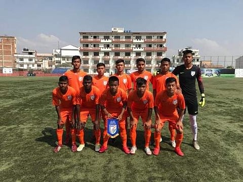 ഭൂട്ടാനെ തകര്ത്തെറിഞ്ഞ് കൗമാരം; അണ്ടര് 15 സാഫ് കപ്പ് ഫുട്ബോളില് ഇന്ത്യ സെമിയില്