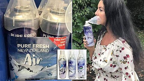 പ്രാണവായു കിട്ടും പാക്കറ്റില്; വില്പ്പനയ്ക്കെത്തി ന്യൂസിലാന്ഡിലെ വായു