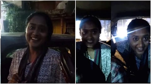 ആദ്യസിനിമയുടെ പോസ്റ്റര് കാണാന് നഗരത്തിലെത്തിയ നായിക; അമ്പരപ്പ്