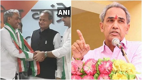 രാജസ്ഥാനില് ബിജെപി നേതാക്കള് കൂട്ടത്തോടെ കോണ്ഗ്രസിലേക്ക്; ഇന്നെത്തിയത് ബിജെപി എംപി