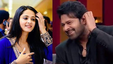 അനുഷ്കയെക്കുറിച്ച് കരണ് ചോദിച്ചു, നിങ്ങളാണ് തുടങ്ങിവെച്ചതെന്ന് പ്രഭാസ്