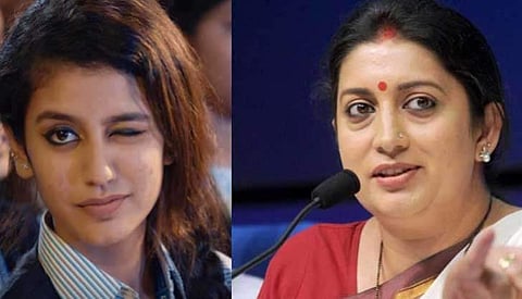 മാണിക്യമലരായ പൂവി നിരോധിക്കാന് സ്മൃതി ഇറാനിയുടെ സഹായം തേടി റാസ അക്കാദമി