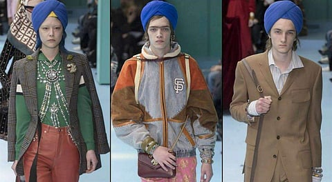 ഫാഷന് ഷോയില് മോഡലുകള് ടര്ബന് ധരിച്ചു: സിഖ് മതവിശ്വാസത്തെ വ്രണപ്പെടുത്തിയെന്ന് ആരോപണം