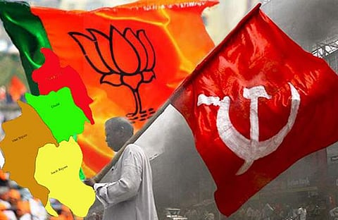 ത്രിപുരയില് ചുവപ്പ് കാവിയാകുമോ?; ബിജെപി അധികാരം പിടിക്കുമെന്ന് എക്സിറ്റ് പോള്