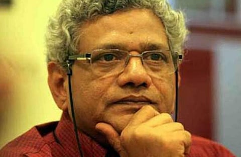 യെച്ചൂരിക്ക് എംപി സ്ഥാനം കിട്ടാത്തതിന്റെ നിരാശ ; സ്ഥാനമാനങ്ങള് ലക്ഷ്യമിട്ടാണ് യെച്ചൂരിയുടെ നീക്കങ്ങളെന്നും ജില്ലാ സമ്മേളനത്തില് വിമര്ശനം