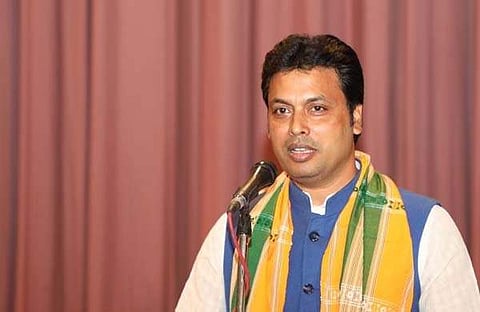 ത്രിപുരയിലെ ബിജെപി സര്ക്കാരിന്റെ 'ആദ്യ സമ്മാനം' സംസ്ഥാന കോണ്ഗ്രസ് അധ്യക്ഷന്