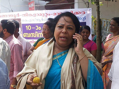 ശോഭനാ ജോര്ജ്ജിനെതിരെ അപകീര്ത്തികരമായ പോസ്റ്റ്; ഒരാള് അറസ്റ്റില്