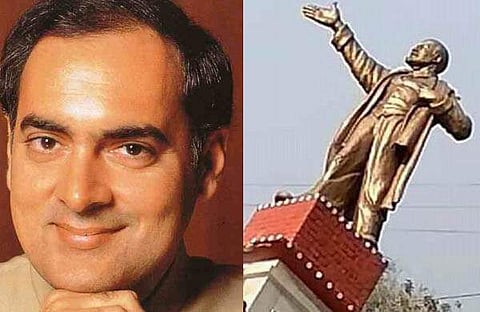 രാജീവ് ഗാന്ധിയുടെ ഏതു പ്രതിമ? ആരു തകര്ത്തു? നടക്കുന്നത് ആസൂത്രിത പ്രചാരണമെന്നു സംശയം