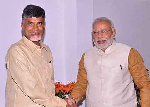 മോദിയുടെ ശ്രമം വിഫലം: ടിഡിപി മന്ത്രിമാര് രാജിവെച്ചു