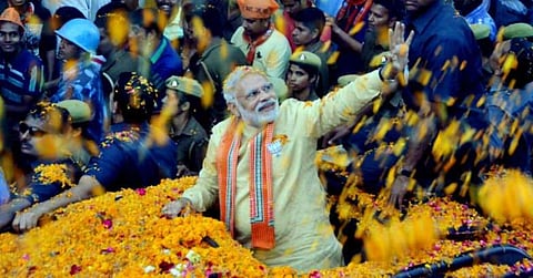 ആറ് കിലോമീറ്റര് റോഡ് ഷോ; മോദിയുടെ പത്രിക സമര്പ്പണം നാളെ; ചരിത്രമാക്കാന് ബിജെപി