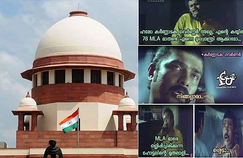 ബിജെപിയെ ട്രോളി സുപ്രീംകോടതിയും; റിസോര്ട്ട് മുതലാളിയെ മുഖ്യമന്ത്രിയാക്കണം