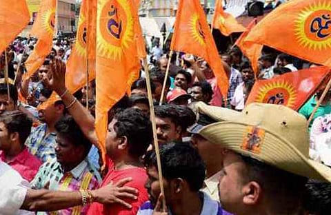 മലപ്പുറം പ്രസ് ക്ലബ് ആക്രമണം : രണ്ട് ആർ എസ് എസ് പ്രവർത്തകർ അറസ്റ്റിൽ