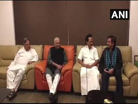 ബിജെപി വിരുദ്ധ മുന്നണി ലക്ഷ്യമിട്ട് യശ്വന്ത് സിന്ഹ; ഡിഎംകെ നേതാക്കളുമായി കൂടിക്കാഴ്ച നടത്തി