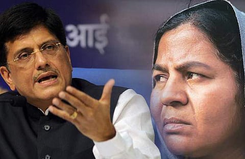 രോഹിത് വെമുലയുടെ കുടുംബത്തെ മുസ്ലിം ലീഗ് പറഞ്ഞു പറ്റിച്ചു: പിയൂഷ് ഗോയല്