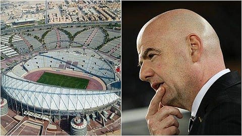 ഖത്തര് ലോകകപ്പ് തിയതി പ്രഖ്യാപിച്ചു; നവംബര് 21 മുതല് ഡിസംബര് 18 വരെ പോരാട്ടം