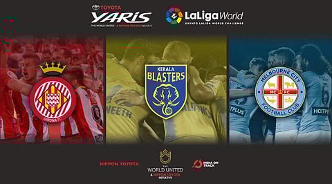 സംഭവം കളറായി; ക്രോസ് ബാര് ചലഞ്ചുമായി അനസ്; വെല്ലുവിളി ഏറ്റെടുത്ത് ജിറോണ, മെല്ബണ് സിറ്റി താരങ്ങള്