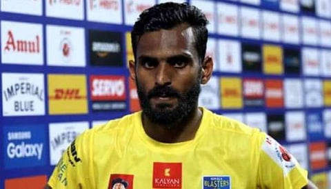 താടിക്ക് പരുക്ക്; ബ്ലാസ്റ്റേഴ്സ് നിരയില് സി.കെ വിനീത് കളിക്കില്ല