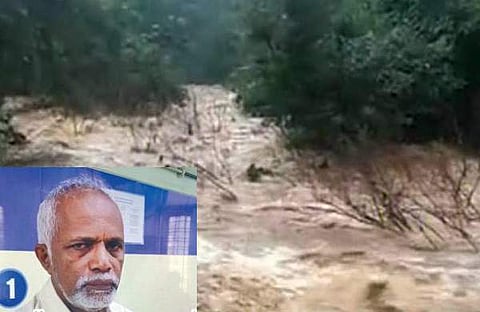 ആർത്തലച്ചൊഴുകുന്ന വെള്ളത്തിൽ മരക്കൊമ്പിൽ പിടിച്ച് ഒരു രാത്രി മുഴുവൻ ; ജീവിതത്തിലേക്ക് അത്ഭുതകരമായി തിരിച്ചുകയറി വൃദ്ധൻ