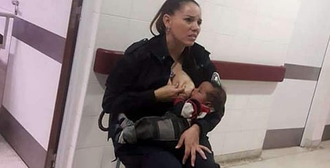 വിശന്നുകരഞ്ഞ അനാഥകുഞ്ഞിനെ പാലൂട്ടിയ പൊലീസുകാരിക്ക് സ്ഥാനക്കയറ്റം