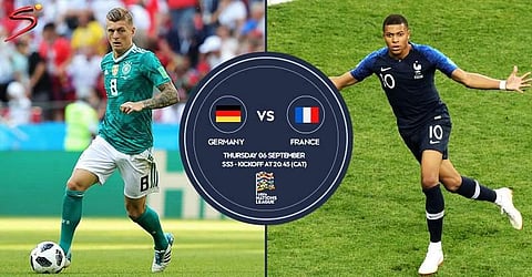 ഫുട്ബോൾ ആരാധകരെ ആവേശം കുറയ്ക്കേണ്ട; കാണാം യുവേഫ നേഷൻസ് ലീഗ് പോരാട്ടങ്ങൾ; ജർമനിയും ഫ്രാൻസും ഇന്ന് നേർക്കുനേർ