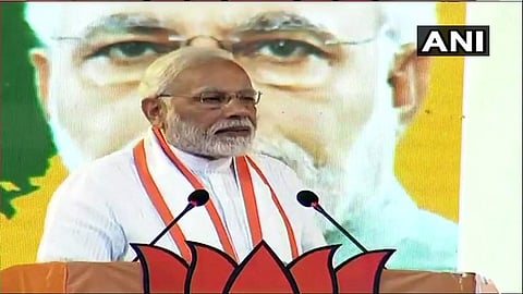 ശബരിമലയില് എല്ഡിഎഫ് സ്വീകരിച്ചത് നാണംകെട്ട വെറുപ്പിന്റെ നിലപാട്: കേരളത്തില് ത്രിപുര ആവര്ത്തിക്കുമെന്ന് മോദി