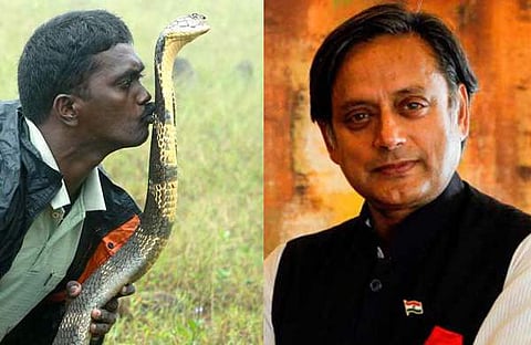 വാവ സുരേഷിനെ പദ്മ പുരസ്കാരത്തിനു നാമനിര്ദേശം ചെയ്തിരുന്നു, പരിഗണിക്കാത്തതില് ഖേദമുണ്ടെന്ന് ശശി തരൂര്