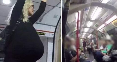 സീറ്റുകള് പങ്കിടുന്നതിന് തടി വില്ലനായി; ചീത്ത വിളിച്ചും കൈയേറ്റം ചെയ്തും ഗര്ഭിണിക്ക് നേരെ യുവതിയുടെ പരാക്രമം (വീഡിയോ)