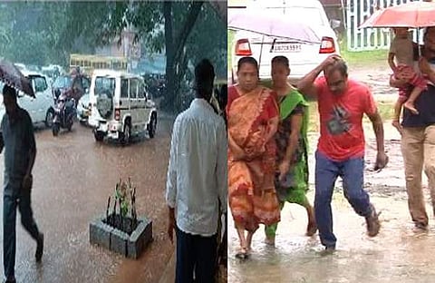 അഞ്ച് മണ്ഡലങ്ങളില് വിധിയെഴുത്ത് ആരംഭിച്ചു; പ്രതിസന്ധിയായി മഴ, വിജയ പ്രതീക്ഷ പങ്കുവെച്ച് സ്ഥാനാര്ത്ഥികള്