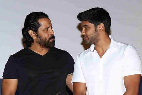 ''മകളെ വിവാഹം കഴിപ്പിച്ചയയ്ക്കുന്നത് വരെ അച്ഛന് അനുഭവിക്കുന്ന ടെന്ഷന് ആണിപ്പോള്''; ധ്രുവിനെ ചേര്ത്ത് പിടിച്ച് വിക്രം, വീഡിയോ