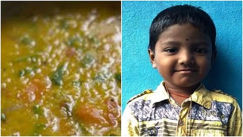 ശിശുദിനത്തില് തിളച്ച സാമ്പാറില് വീണ് യുകെജി വിദ്യാര്ഥിക്ക് ദാരുണാന്ത്യം; ഇംഗ്ലീഷ് മീഡിയം സ്കൂളിനെതിരെ പ്രതിഷേധം; കേസ്