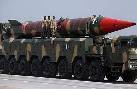 പാകിസ്ഥാന്റെ ഷഹീന് 3 മിസൈല് (ഫയല്)
