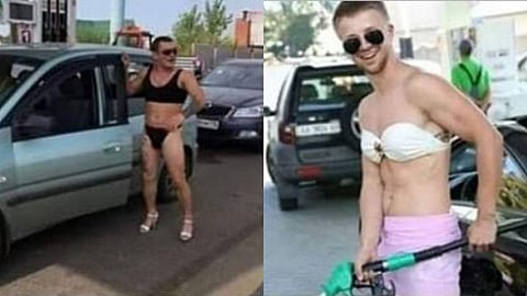 'ബിക്കിനിയണിഞ്ഞ് വരൂ, സൗജന്യമായി ഇന്ധനം നിറയ്ക്കാം'; പരസ്യം കണ്ട് പുരുഷന്മാരുടെ ഒഴുക്ക്, ട്വിറ്ററില് ട്രെന്ഡിങ്