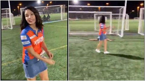 'കളിച്ച് കളിച്ച് ഗോളടിച്ച് സണ്ണി ലിയോണി'; വീഡിയോ ഏറ്റെടുത്ത് ആരാധകര്