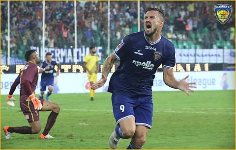 അഞ്ചാം പോരിൽ ആദ്യ ഗോളും ആദ്യ ജയവും; നാടകീയം അവിശ്വസനീയം ചെന്നൈയിൻ