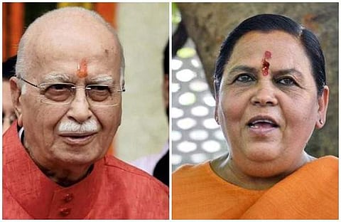 അയോധ്യ വിധി അഡ്വാനിക്കുള്ള ആദരം: ഉമാഭാരതി