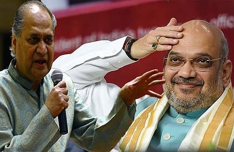 'ഞങ്ങള് ഭയപ്പെടുന്നു...;രാജ്യത്ത് പേടിയുടെ അന്തരീക്ഷം, യുപിഎ കാലത്ത് അതുണ്ടായിരുന്നില്ല: അമിത് ഷായെ വേദിയിലിരുത്തി രാഹുല് ബജാജിന്റെ വിമര്ശനം