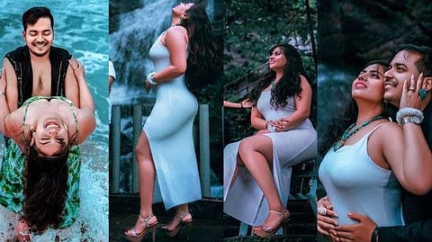 സമൂഹമാധ്യമങ്ങളില് വൈറലായ പ്രീ വെഡ്ഡിങ് ഫോട്ടോ ഷൂട്ട്