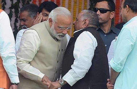 മോദി തന്നെ വീണ്ടും പ്രധാനമന്ത്രിയാവണം; പ്രശംസ ചൊരിഞ്ഞ് മുലായം