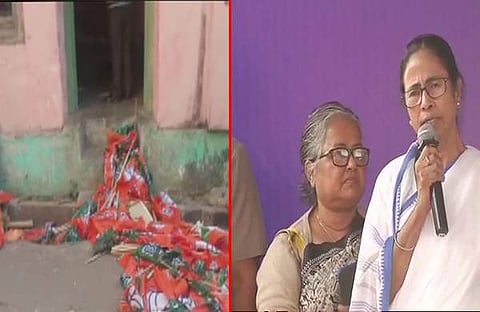 മമത-സിബിഐ പോര് അക്രമത്തിലേക്ക്; ബംഗാളില് ബിജെപി ഓഫീസ് അടിച്ചു തകര്ത്തു