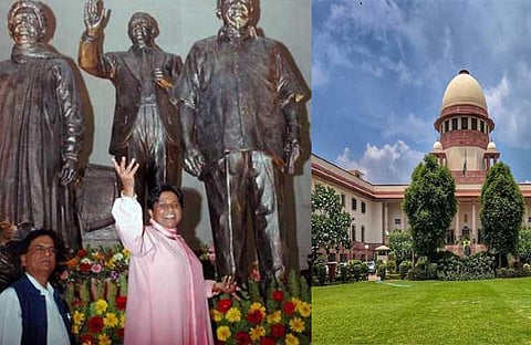 പ്രതിമയുണ്ടാക്കാന് ചെലവഴിച്ച പൊതുപണം തിരികെ നല്കണം: മായാവതിയോട് സുപ്രിം കോടതി